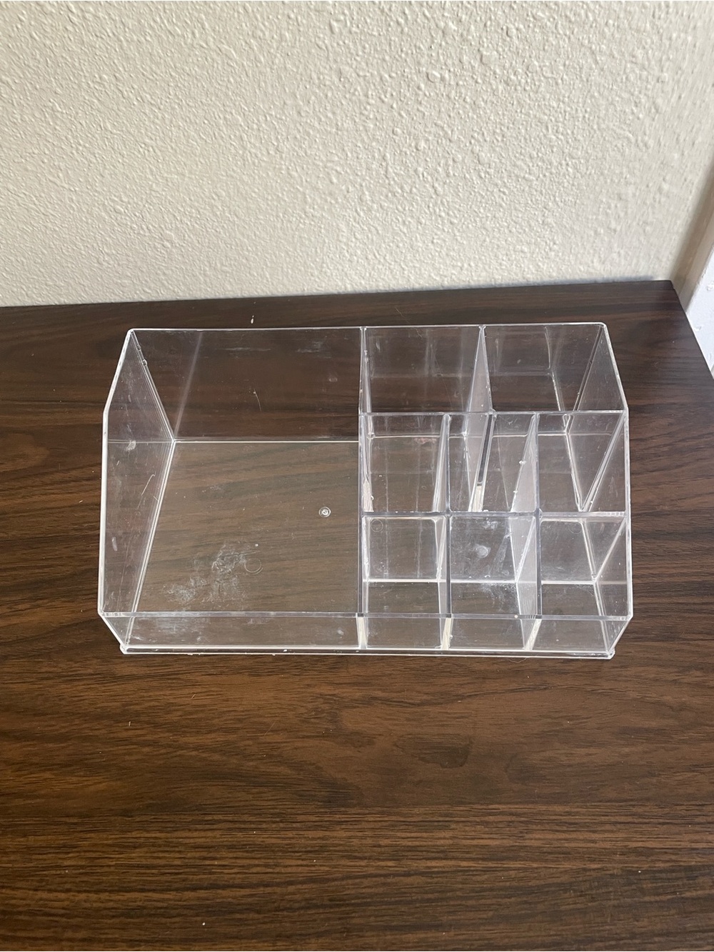 Clear Acrylic Multi-Compartment Organizer